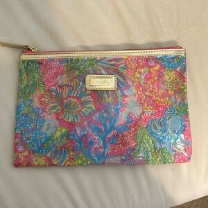 Lilly Pulitzer Cosmetic Clear Pouch